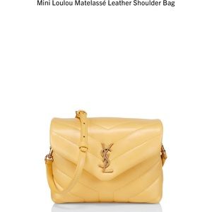Mini Loulou Matelassé Leather Shoulder Bag